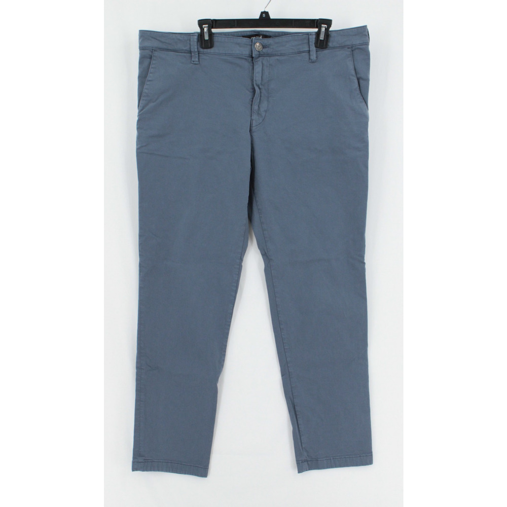 Mavi Edward Pants Mens 38x32 Blue Chino Straight Leg Stretch Casual Office Work